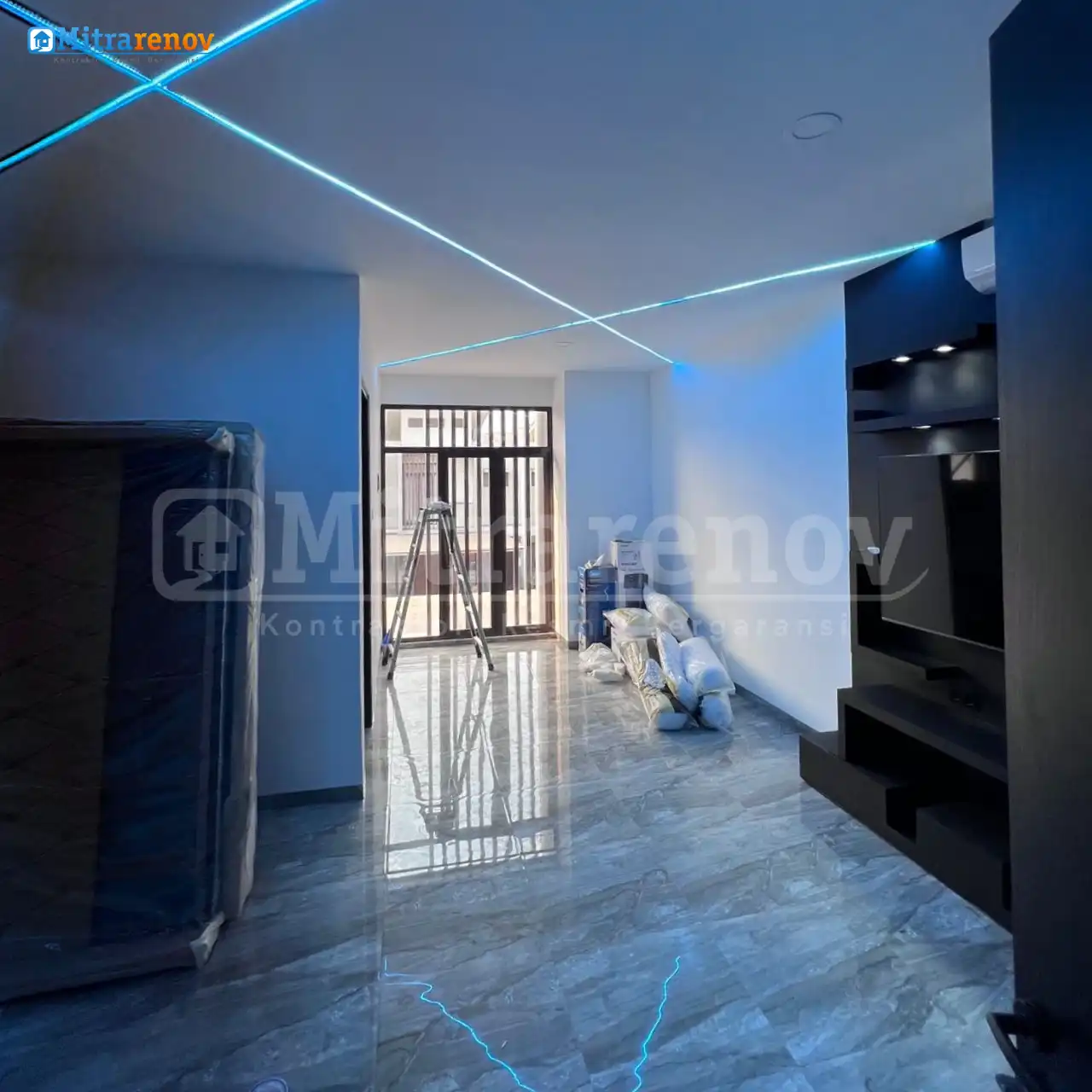 Interior Renovasi Futuristik