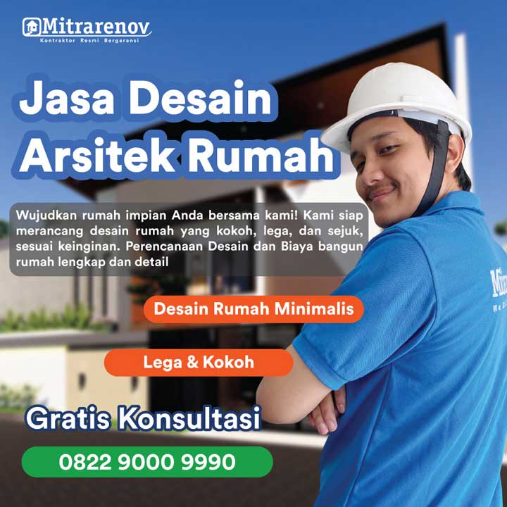 Jasa arsitek Mitrarenov