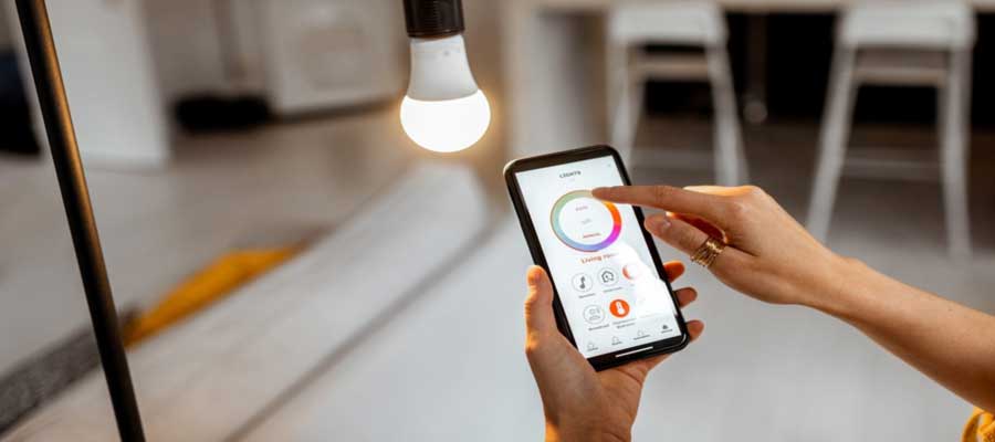 Lampu LED Smart home