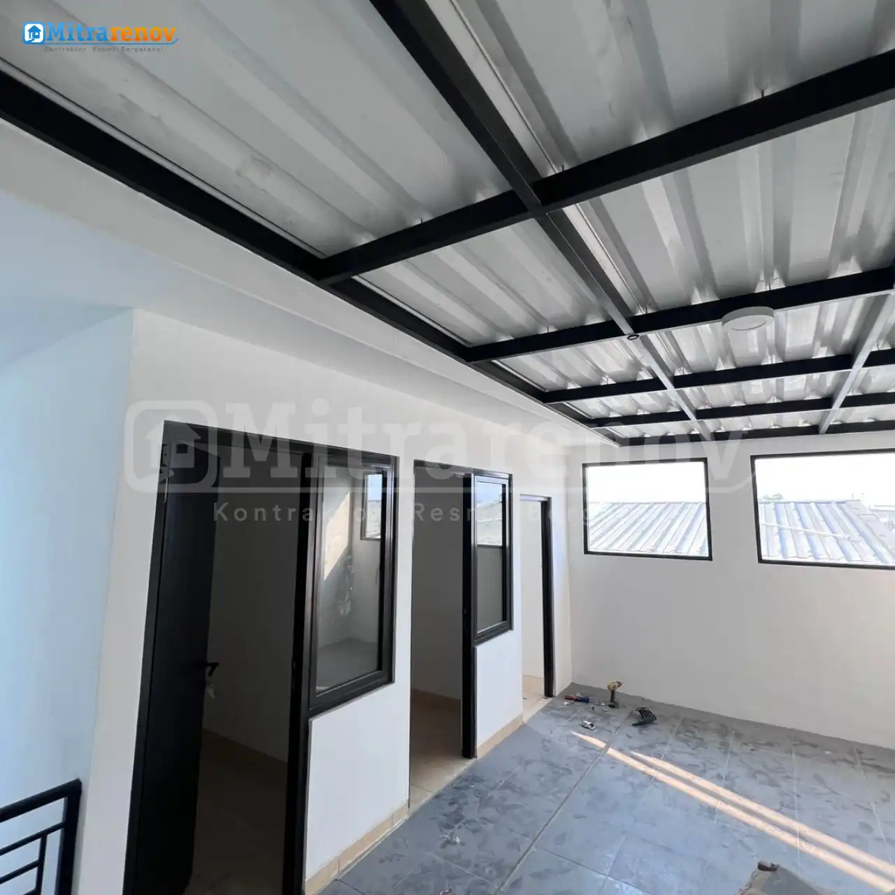Penambahan Ruangan Atas Lantai 3
