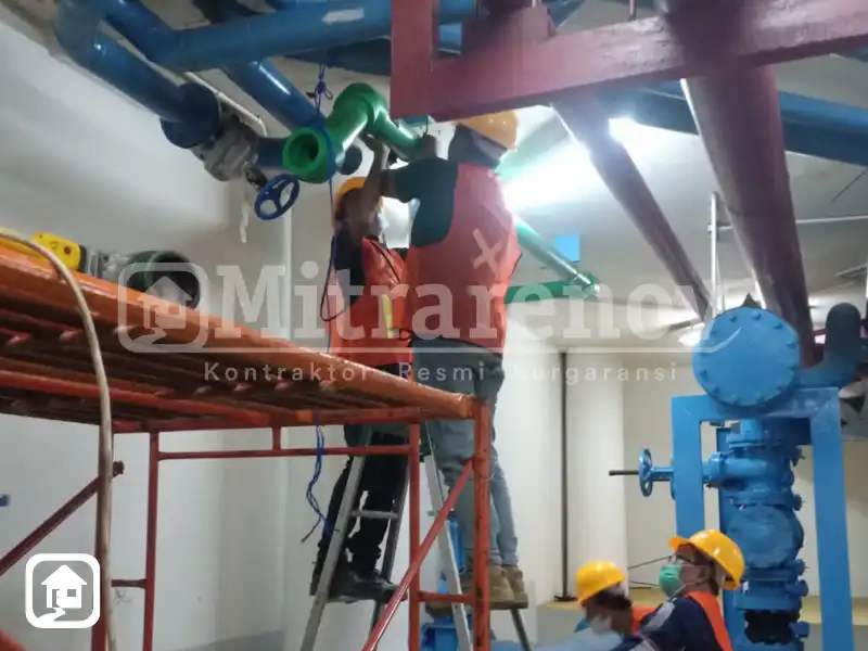 pekerjaan renovasi gudang