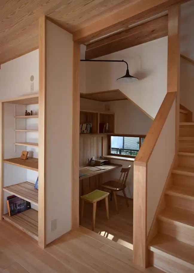 ruang kerja bawah tangga